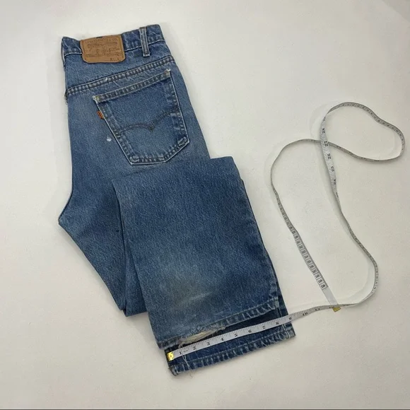 FREE HOOVER VINTAGE REPURPOSED LEVI’S JEANS - Picture 10 of 10